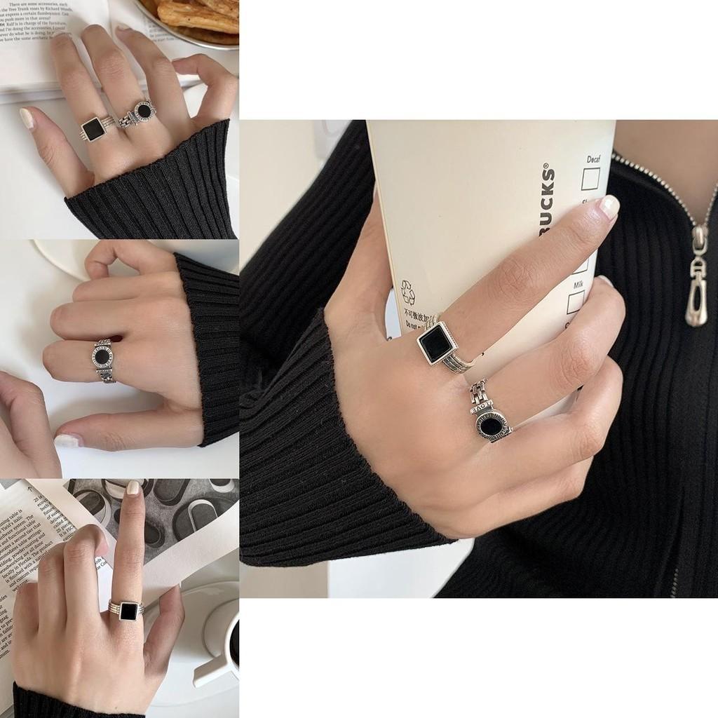 Fashionable Pure S925 Silver Circle Ring Featuring Hollow Roman Numerals Ideal For Gifting