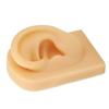 Ear Model Soft Silicone Flexible Ear Simulation Pierce Practice Jewelry Display Fake Ear Model Left