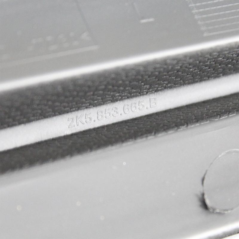 Auto Left Right Fog Lamp Cover Frame Grille Cover for VW Caddy 2015 2016 2017 2018 2K5853665B 2K5853666B