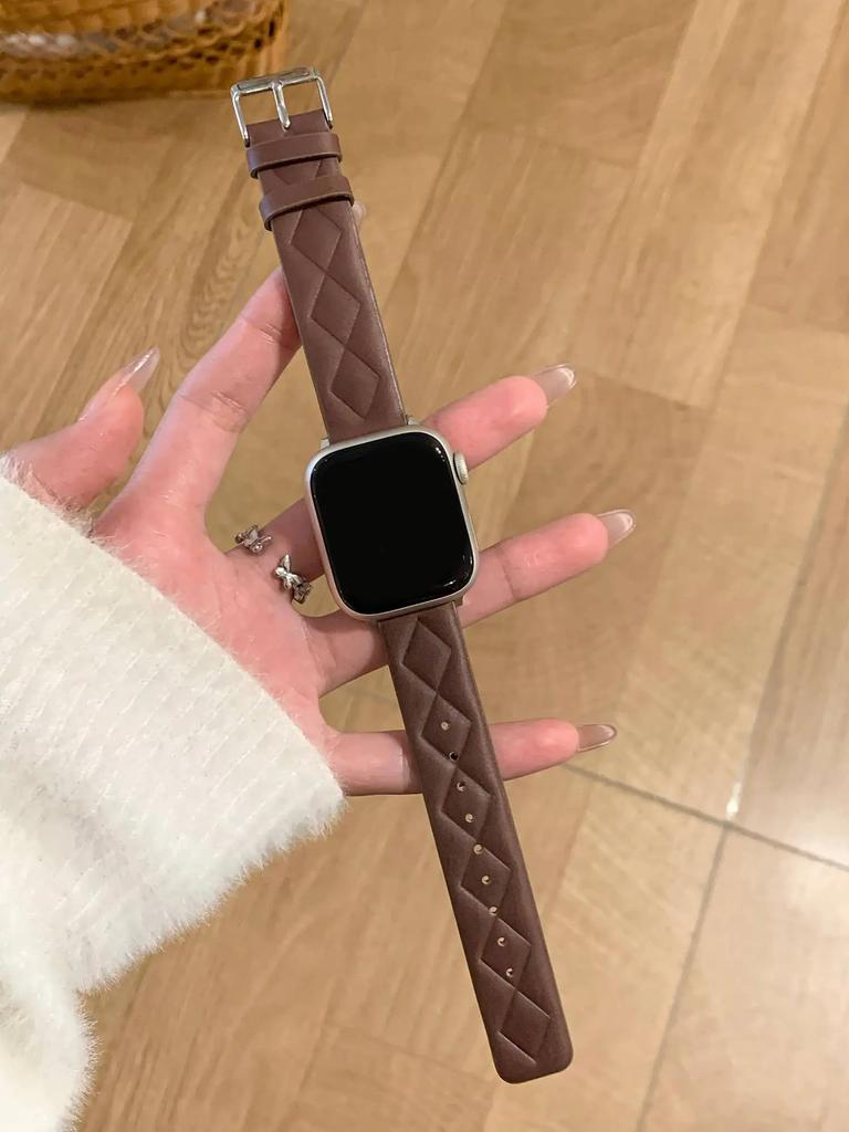 Superior High quality soft leather loop band For Apple Watch women 44mm 40 45 41 49 42 38 Series 11 10 9 8 SE 7 6 5 4 3 Strap