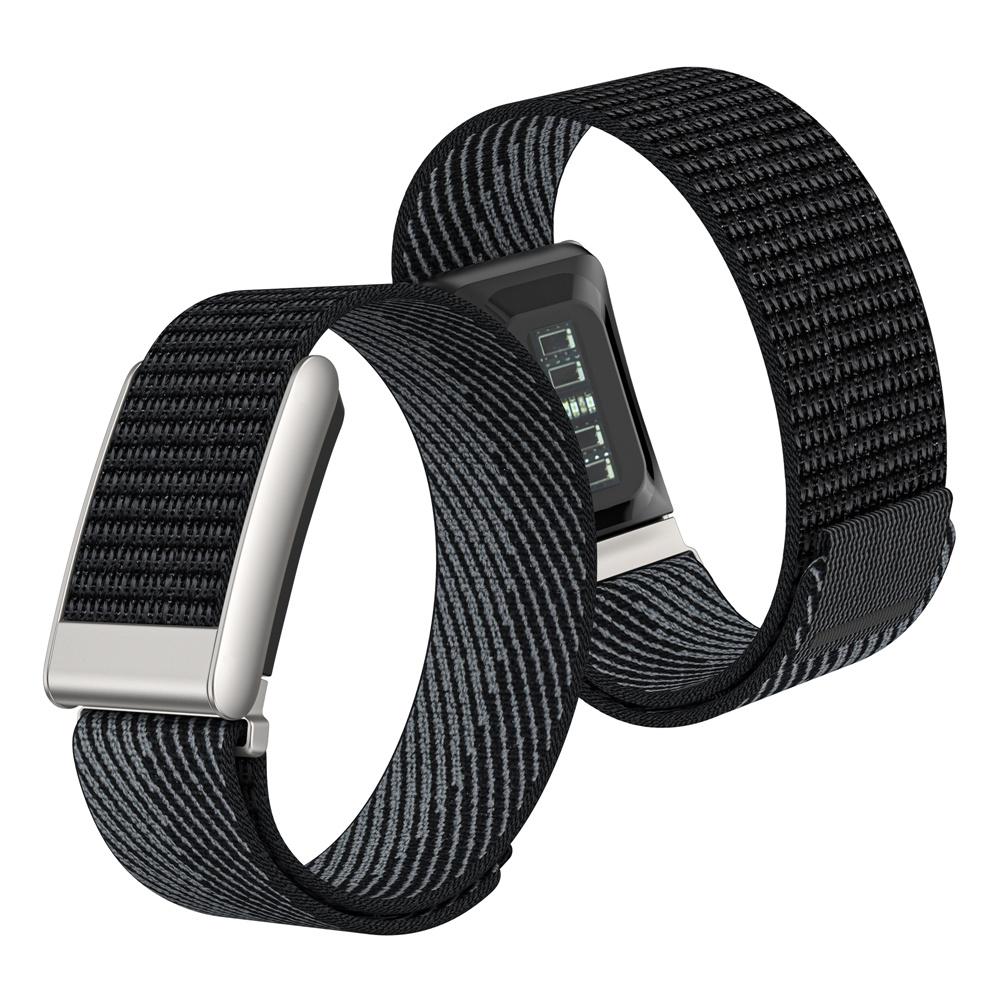 Luxury Nylon Watch Strap, Breathable Sports Wristband Replacement for Whoop 5.0, 5.0MG, One Peak Life ECG Bracelet
