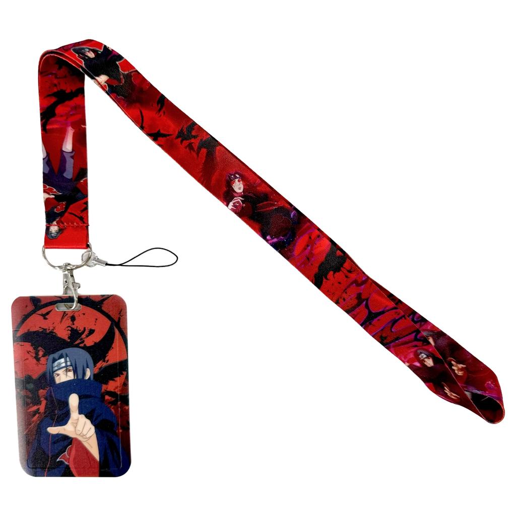 Anime Kreslený Držák na Identifikační Kartu Klíčenky Šňůrka na Krk Pro Průkazku Anime Držák na Kreditní Kartu Klíčenka Popruhy