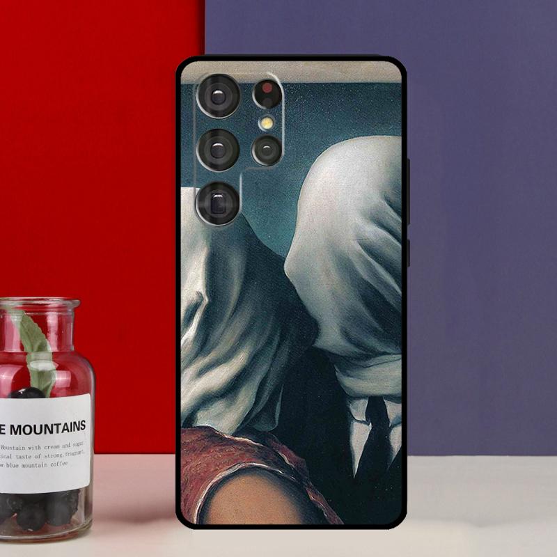 Rene Magritte Funda Case For Samsung Galaxy S25 Ultra S9 S10 S20 FE S21 S22 S23 Plus S24 Ultra Phone Cover
