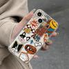Happy Bianmu Puppy Mobile Phone Case All-inclusive for Apple 15PROMAX/16PRO/16/15/14/13XR