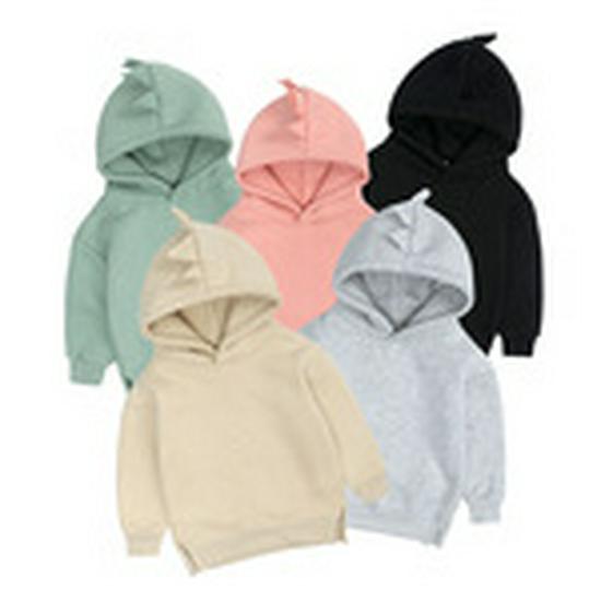 Korean Style Kids' Fleece Sweatshirt - Boys' and Girls' Outerwear