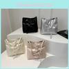 Stylish Korean Bucket Bag 2024 Summer Trendy Chic Sweet Bow Tie Design For Women