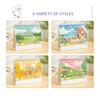 Memo Notes 2026 Desk Calendar One Month To View Coil Binding Monthly Calendar Cartoon Monthly & Daily Planner Study Planning