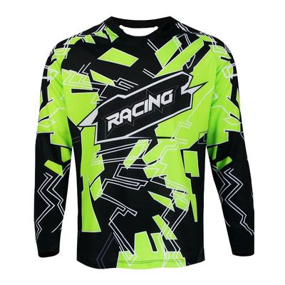 Herren Langarm T-Shirt, Motorrad Sportbekleidung, Fahrrad, Ausdauer Motorrad, 3D-Druck, Schnelltrocknend Sport