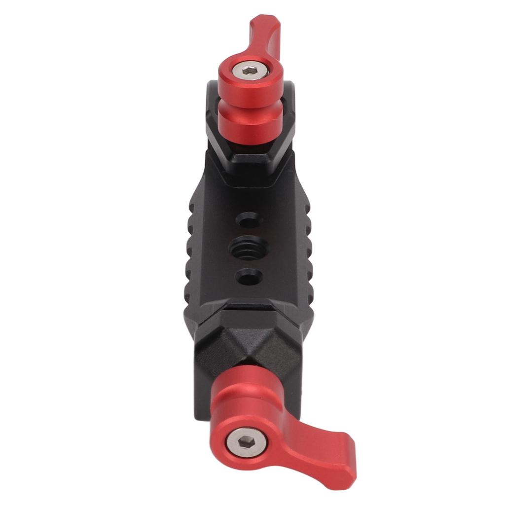 15mm Rohrklemme Schnellwechselplatte Rohrklemme SLR Kamera Verlängerungshalterung mit 1/4 Zoll Schraubloch