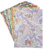 Kawasumi Washi Chiyogami Yuzen B4 x Random 10 Sheets Washi, Size, Approx. 25.7 36.4 cm, Pattern,