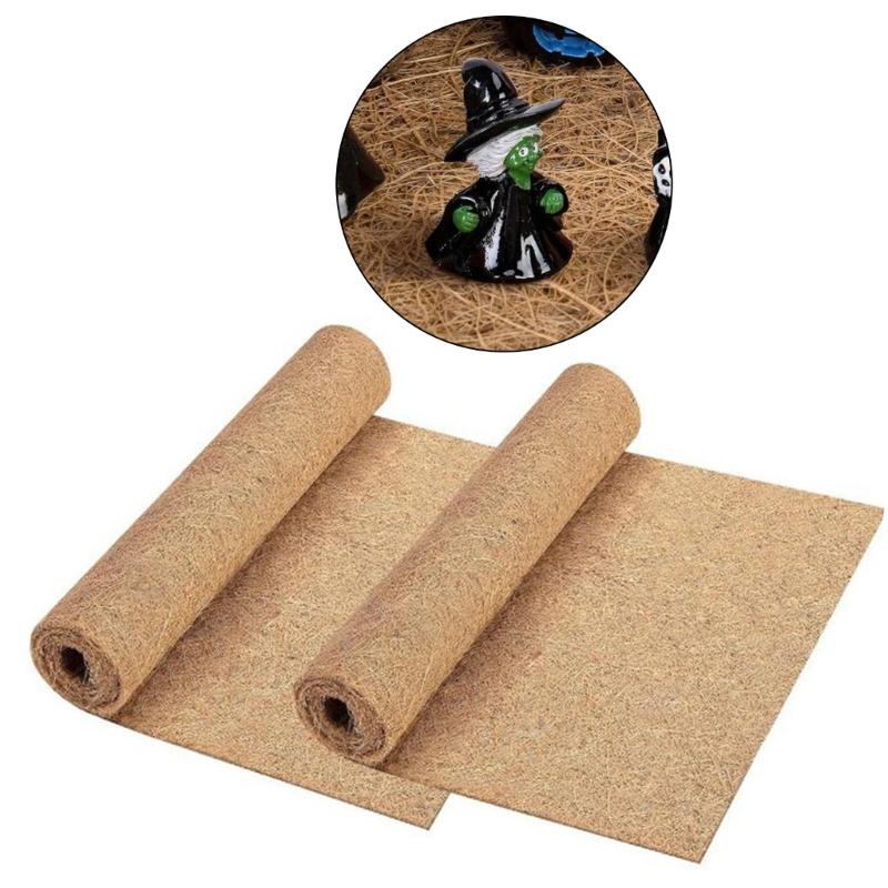 Coconuts Coir Halloween Doormat Skull Pumpkins Design Outdoor Indoor Not Skid Decorative Mats Large Size For Party Home