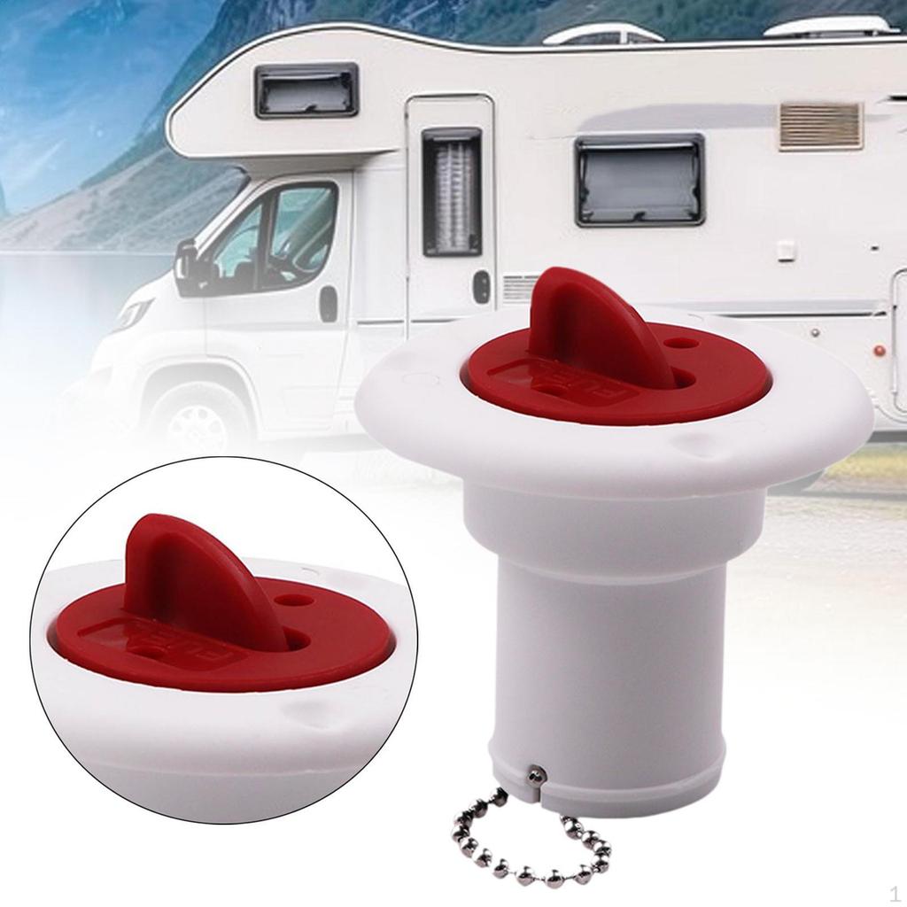 Boat Deck Fill Port RV Water Inlet Easy Installation Filling Replacement Fittings