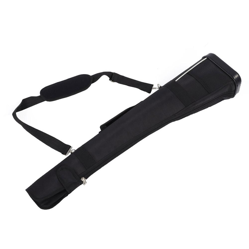 Geantă portabilă din nailon pentru depozitarea croseelor de golf, pentru 3 crose (Negru)