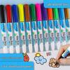 Letu Large Capacity Waterproof Whiteboard Marker - Quick-Dry, Erasable, No Residue, for Graffiti and Drawing