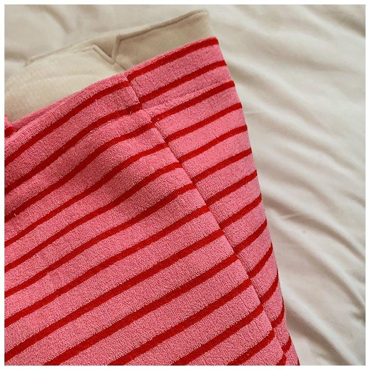 New Niche Bag, Striped Fashion, Lazy Style Tote