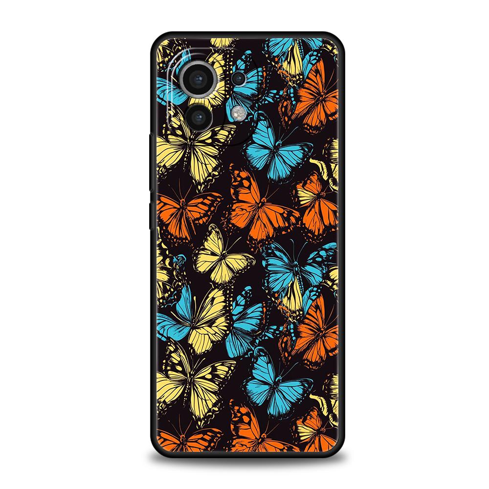 

Phone Case Cover for Xiaomi Mi 17 Pro Max 15 14 13 12 11 Ultra 15T 14T 13T 12T 11T Pro Lite Soft TPU Shell Butterfly Design Bags Xiaomi 17 Pro