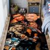 Rock Legend Johnny Halliday carpet Suitable for all seasons Home Decor Doormat Office chair cushion Protective pad