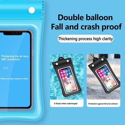 Waterproof Phone Cases Triple Fold Airbag Phone Bags Water Proof Bag Phone Sealed Bag Swimming Diving