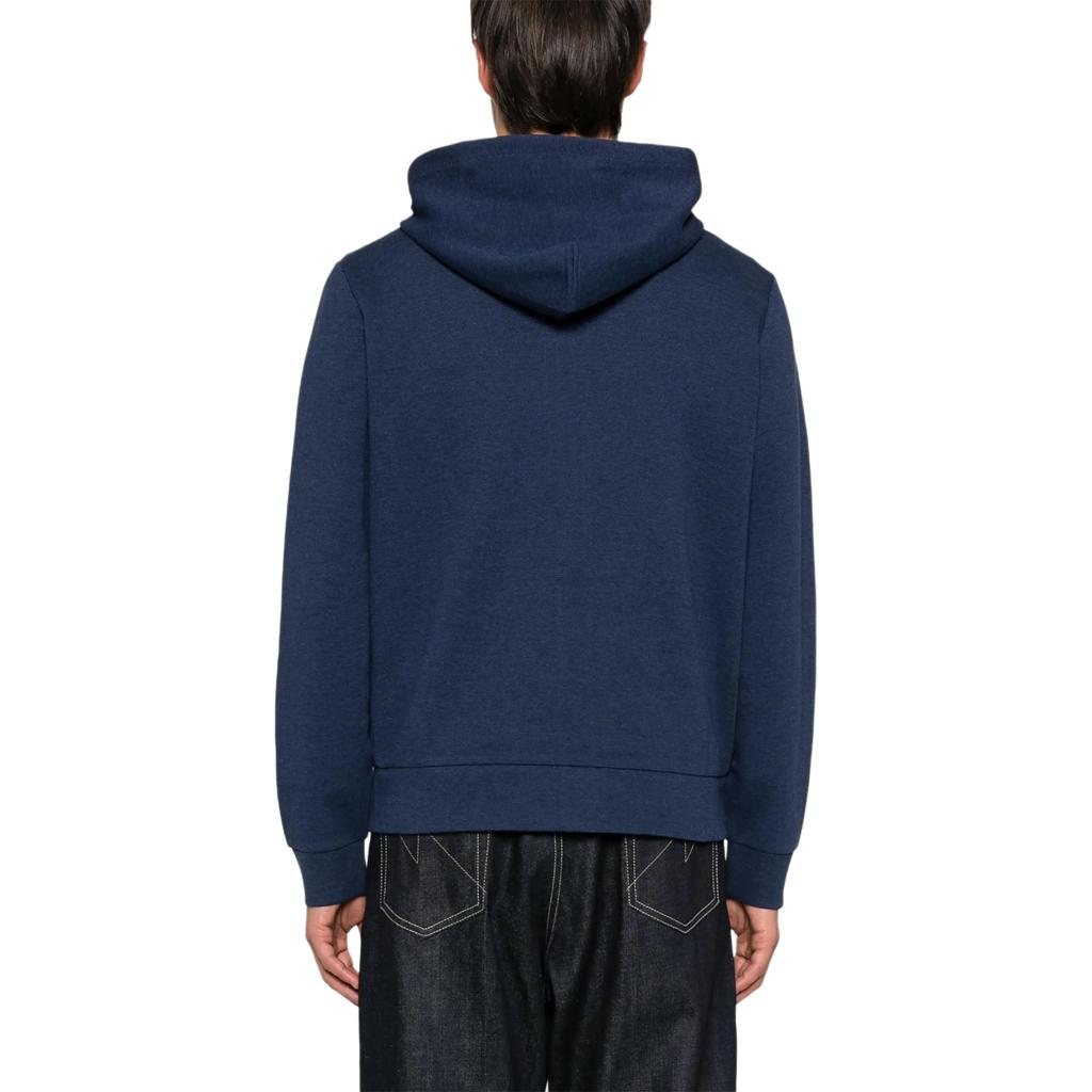 Polo Ralph Lauren Patterned Long Sleeve Hoodie Sweatshirt Men hoodies Navy-Blue 710909884-002