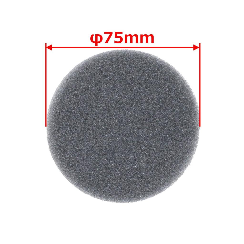 TAKAGI EARTH MAN Magic Touch 75mm Sponge Polisher Hook and Loop Pad 1pc for Car Waxing