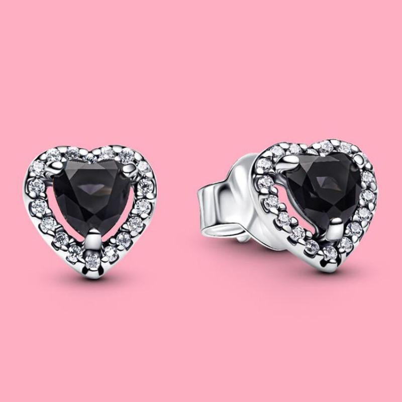 Cercei Stud Argint 925 Lună Strălucitoare Fluture Pentru Femei Modă Bijuterii Fine