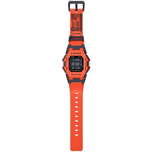 Casio Klokke G-Shock [] Utstyrt med Bluetooth og bruker biomasseplast GD-B500FL-4JF Herre Oransje