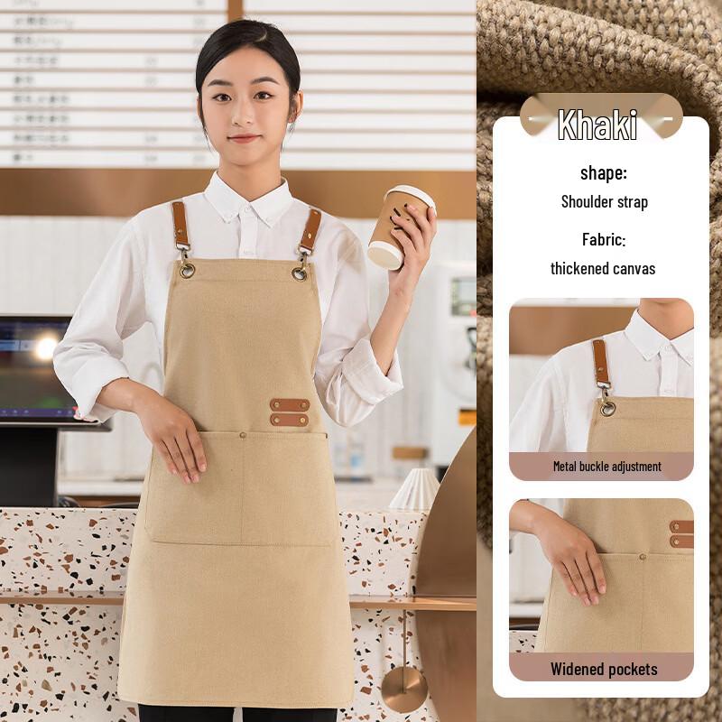 

Durable Washed Canvas Catering Apron