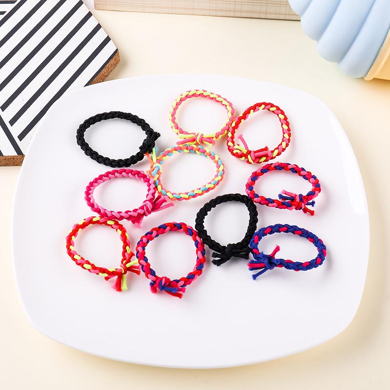 

Вязаная повязка на голову и резинка для волос двойного назначения в корейском стиле для женщин