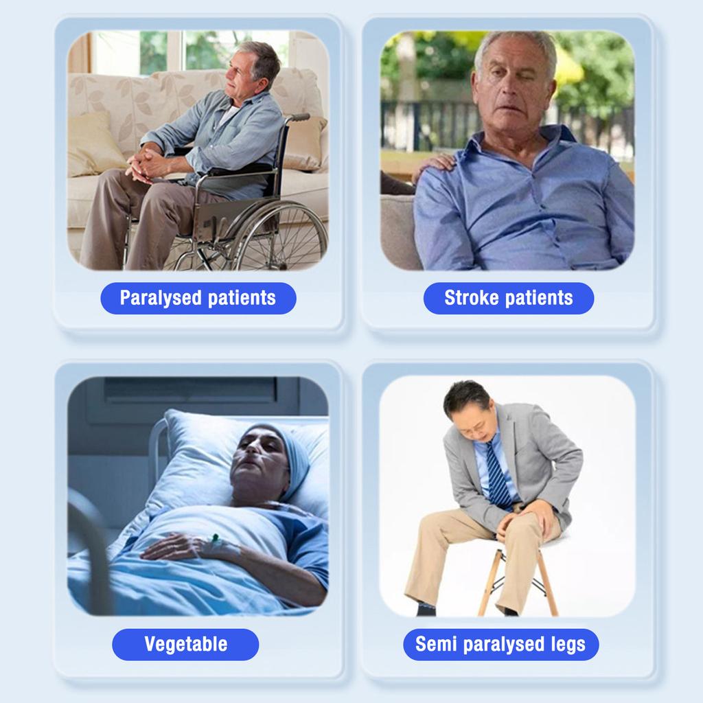 Patient Turning Device Anti Bedsore Detachable Bedridden Patient Turning Device with Fixed Strap Gray