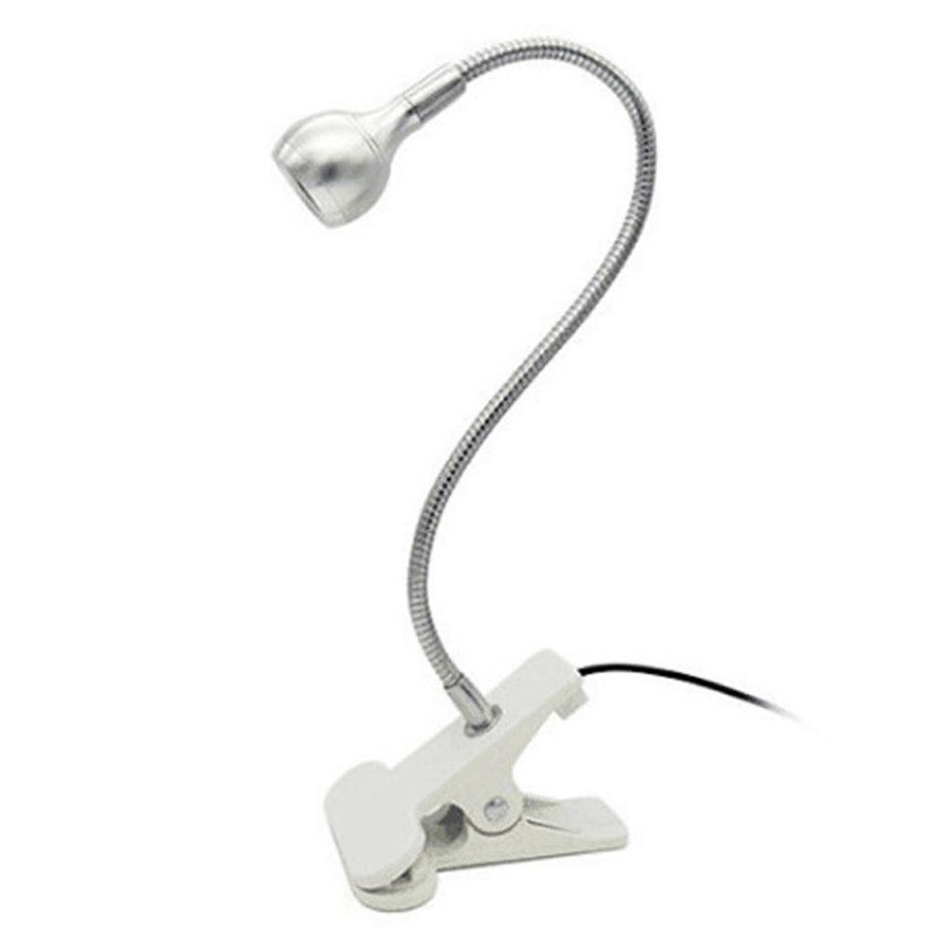 Mini Manikür UV Tutkal Mor Işık Kür Lambası Kitap Klipsi Kontrol Anahtarı 3W Çok amaçlı USB