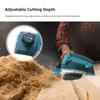 Handheld Electric Planer Multifunction Wood Planer Chamfer Planing Power Tool with Adjustable