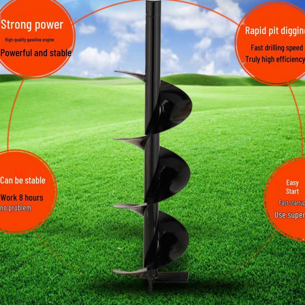 Two/Four-Stroke Single-Person Earth Auger and Tree Hole Digger