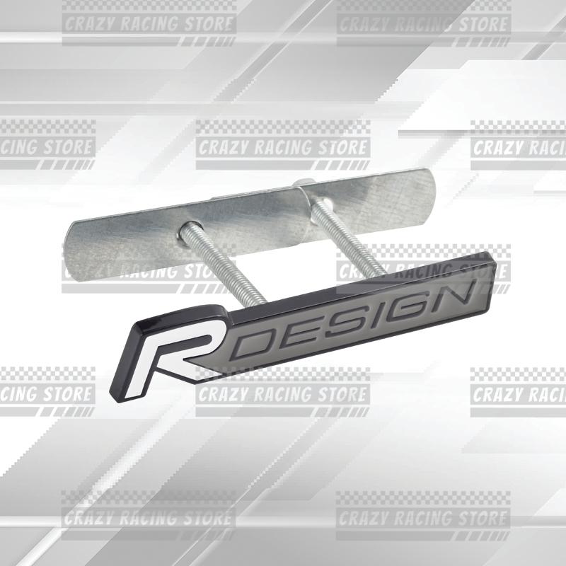 Car Badges R Design Trunk Emblem Metal Stickers Body Decals Letter Grille Decor For Volvo V40 V50 XC40 XC60 XC90 V60 S40 S60 V70