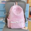Zaino da scuola per ragazza con pizzo zaino da donna nuovo primavera ed estate zaino scolastico per studenti grande capacità campus carino zaino di alto valore