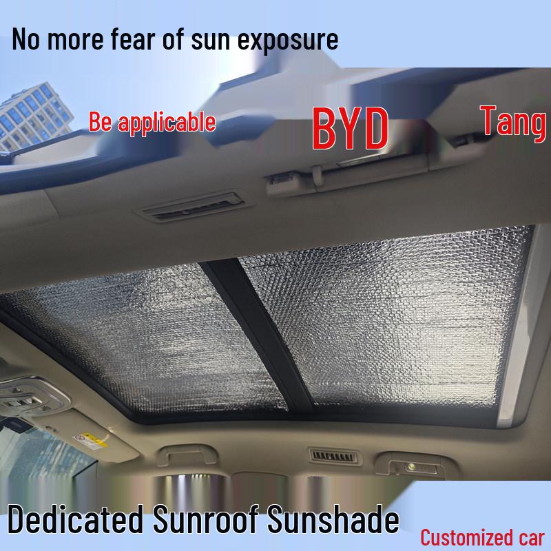 Солнцезащитный козырек для панорамной крыши BYD Tang EV/DMi - Теплоизоляция и защита от солнца 2022-2024 Tang DMP Panoramic Sunroof (2 pieces)