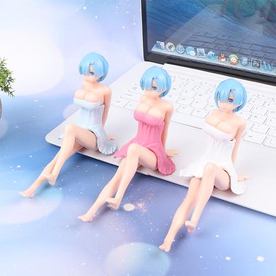 Roztomilé Sexy Třesoucí se Ozdoby na Hrudník Vnitřní Nebo Dekorace na Palubní Desku Motocyklu a Auta Sběratelský Model Kawaii Anime Ozdoba