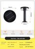Moon Shadow Solar Lawn Lamp: Waterproof Outdoor Garden Courtyard Light