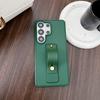 Luxury Business Phone Case for Samsung S26 Ultra S25 Plus S24 S23 S22 Shockproof Slim Fit Wrist Strap with Stand Design Cover