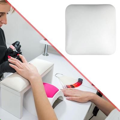 Braț pentru unghii pentru suport de mână pentru cot, moale, ușor de curățat, tampon din piele din microfibră antiderapant