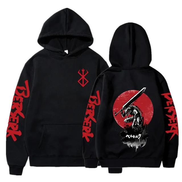 Autumn/winter Berserk Anime Setwear Hooded Sweatshirt
