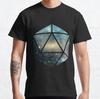 D20 The Greener Side Retro Vintage Gift Classic T-Shirt S-3XL