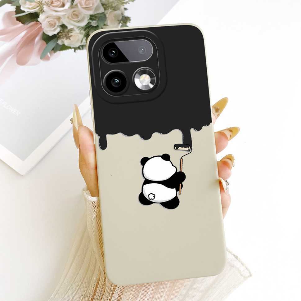 For Realme 16 Pro 5G RMX5121 6.78" Case Cartoon Animals Silicone Back Cover For Realme 16Pro 16 PRO RMX5120 Bumper Phone Cases