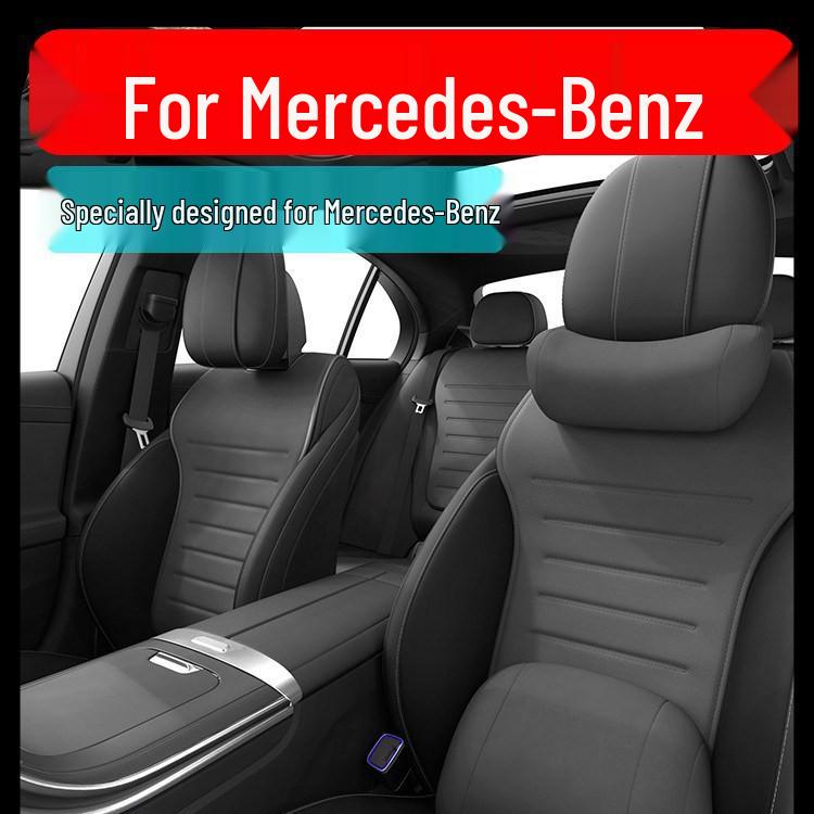 Mercedes-Benz S-Class Maybach E300L C260L Lumbar and GLC Headrest Support Set