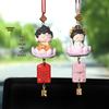 Little Buddha Guanyin Cartoon Car Pendant - Cute Interior Ornament