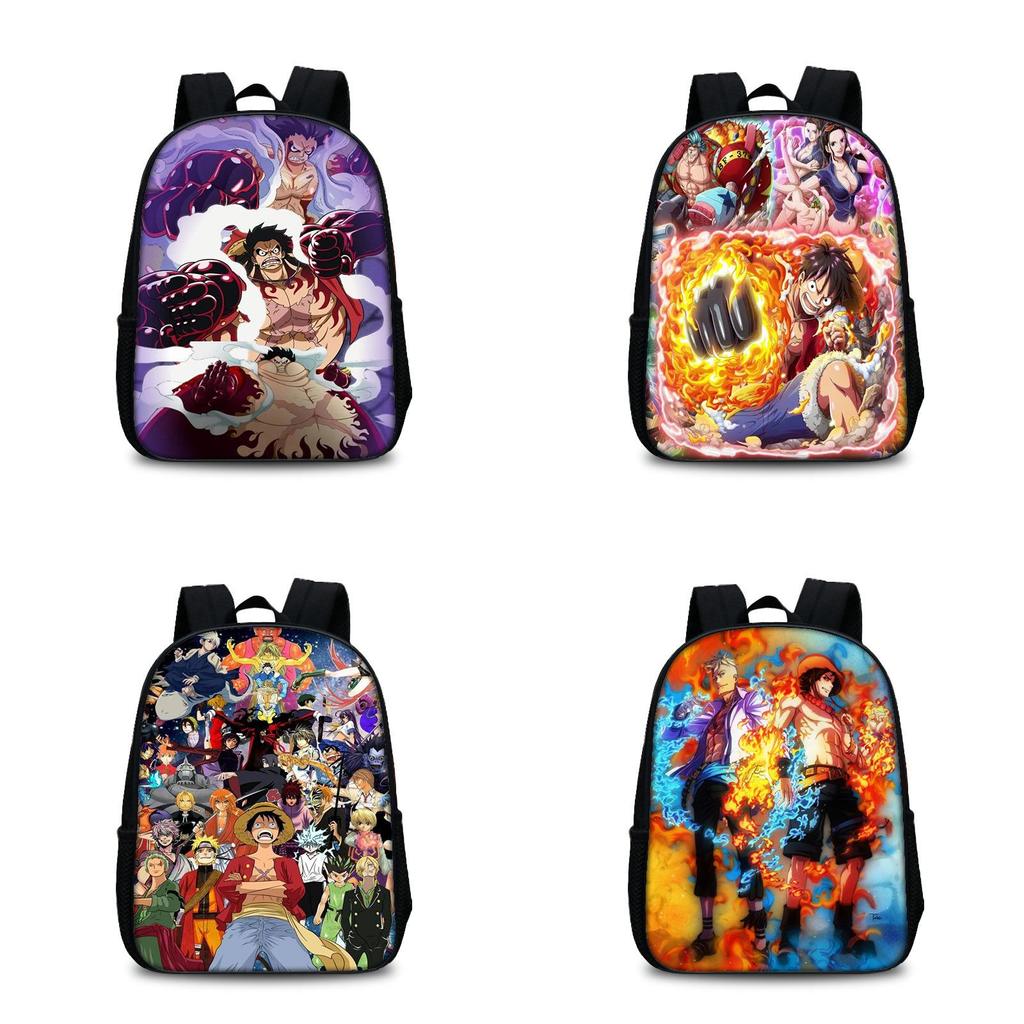 One Piece Backpack For Kids With Nylon Material And Adjustable Straps For School And Daily Use