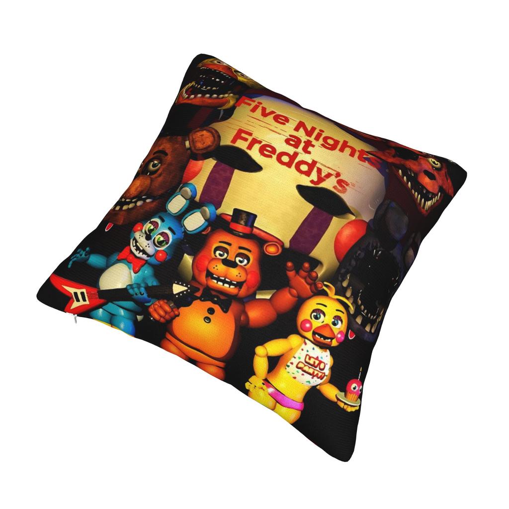 FNAF At Freddys Pillow Covers Merchandise Soft Cushion Cover Decorations  Pillow Case Cover Home Multi-Size
