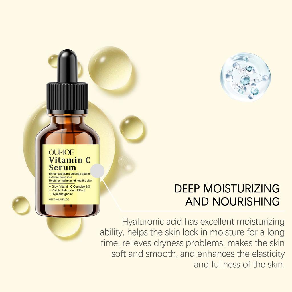 Ouhoe Vitamin C Moisturizing Essence Lightweight Hydrating Formula For Radiant Skin