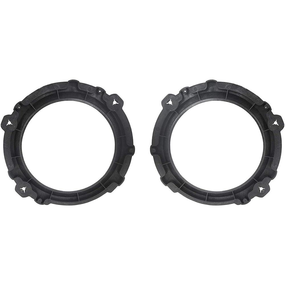 2 Pcs Black 7'' Headlight Mount Bracket Ring Fit For  Wrangler TJ 1997-2006