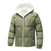 Men's Winter Hooded Cotton Jacket - Trendy Youth Cross-Border Windbreaker
