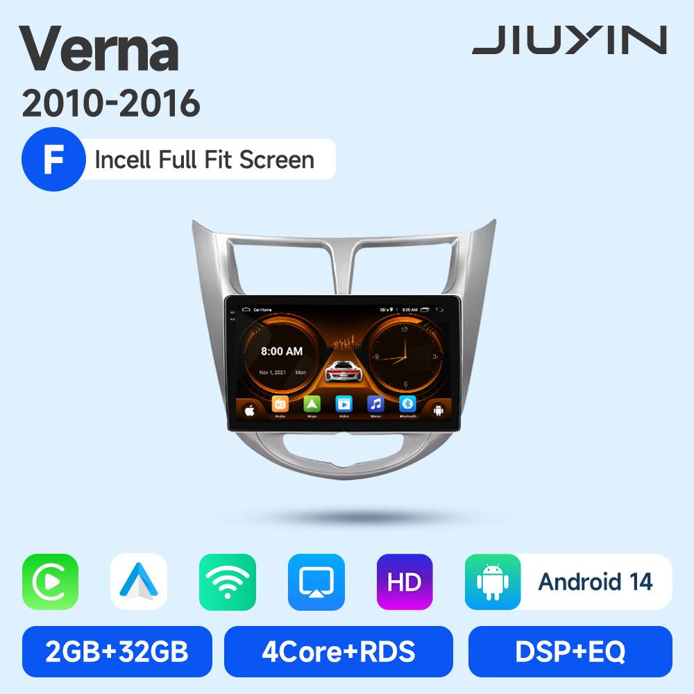 Android 15 Car Radio For Hyundai Solaris Verna Accent 1 2010 - 2016 Multimedia Video Player Navigaion GPS 2 din 4G DVD Head unit